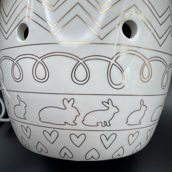 Scentsy Wax Warmer Easter Egg Spring Eggs Press Yourself Color w Pens Personaliz - Picture 2 of 6